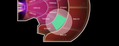 Seat view from Grand Tier