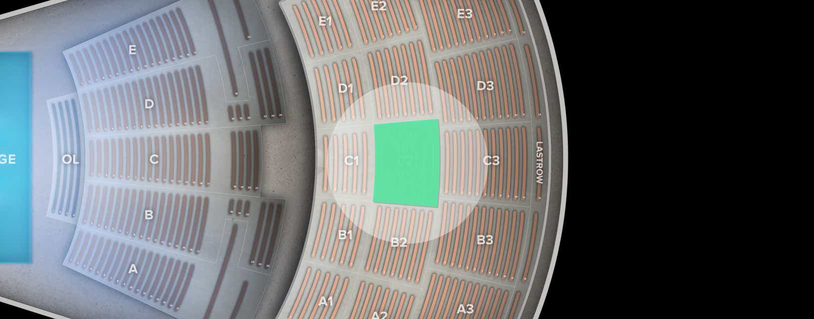 Seat view from Section