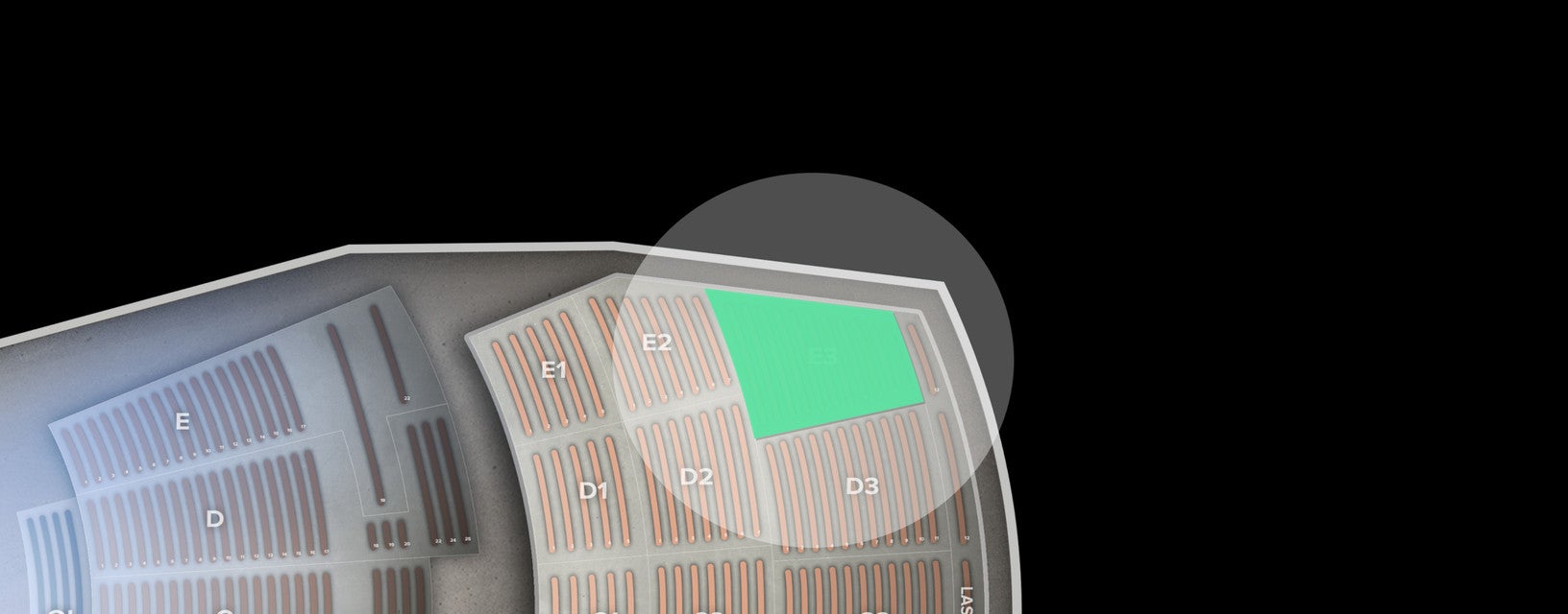 Seat view from Section