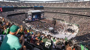 Seat view from Upper