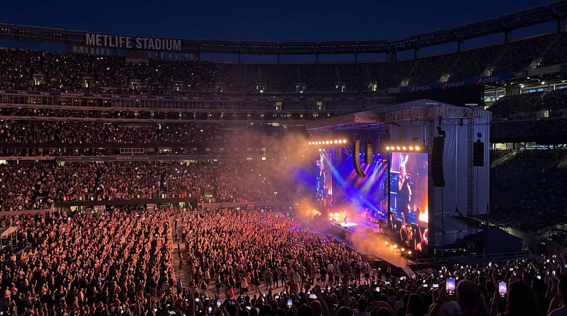 Seat view from Middle