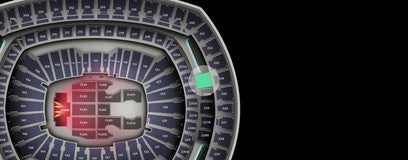 Seat view from Middle
