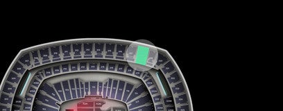 Seat view from Upper