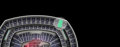 Seat view from Upper