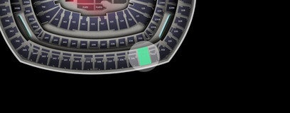 Seat view from Upper