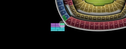 Seat view from Brazil Supporters Value