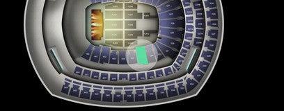 Seat view from Lower