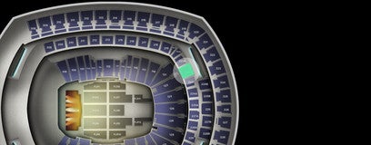 Seat view from Middle