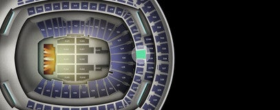 Seat view from Middle