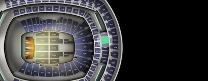 Seat view from Middle