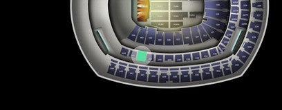 Seat view from Middle