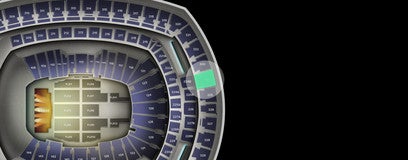 Seat view from Middle