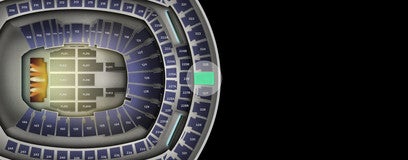 Seat view from Middle