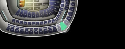 Seat view from Middle