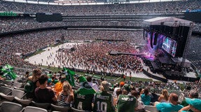 Seat view from Middle