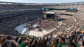 Seat view from Middle