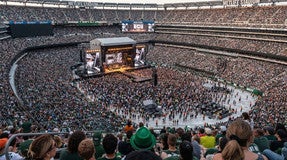 Seat view from Middle