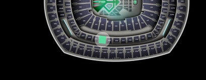 Seat view from Middle