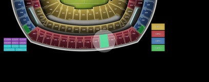 Seat view from Middle