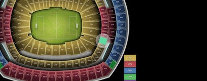 Seat view from Middle