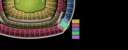 Seat view from Middle