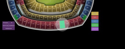 Seat view from Middle