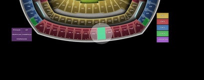 Seat view from Middle