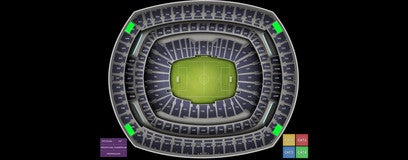 Seat view from Category