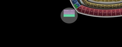 Seat view from Fifa Pavilion