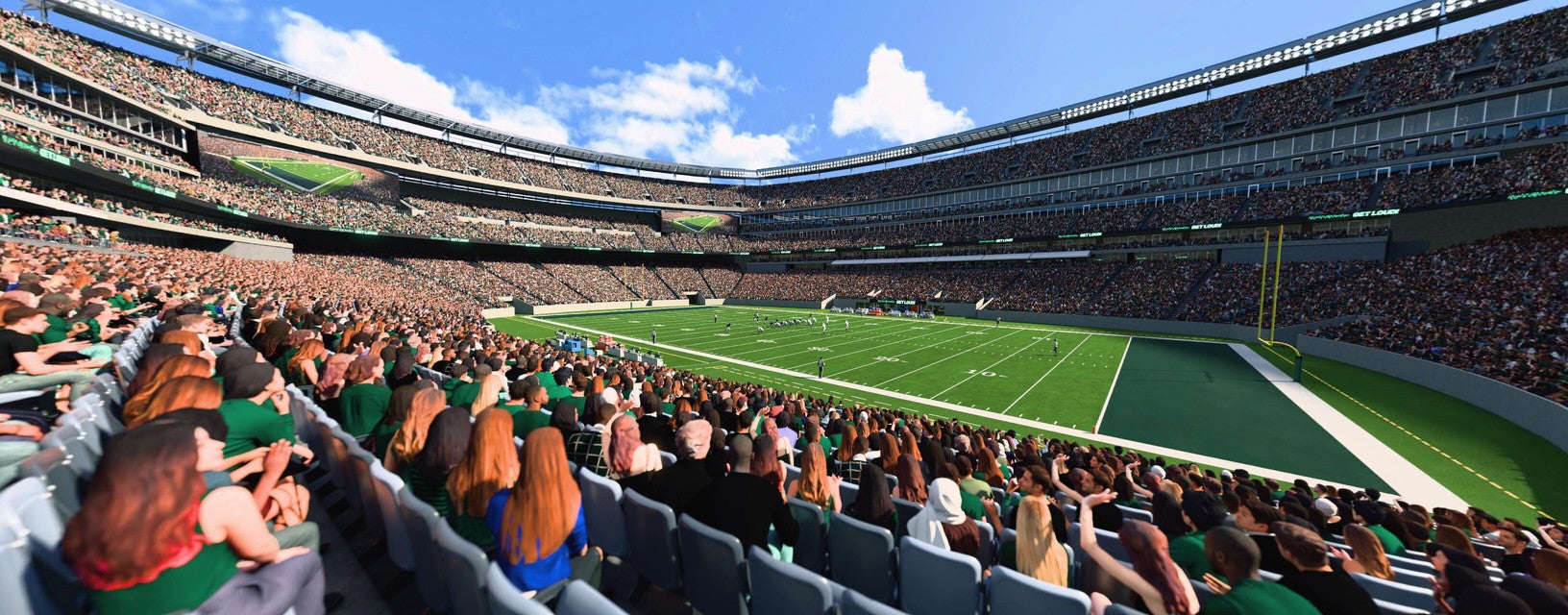 Seat view from Lower Sideline