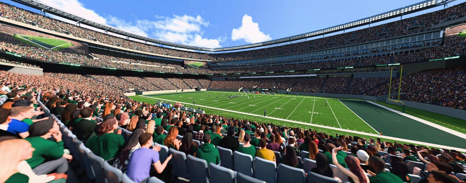 Seat view from Lower Sideline