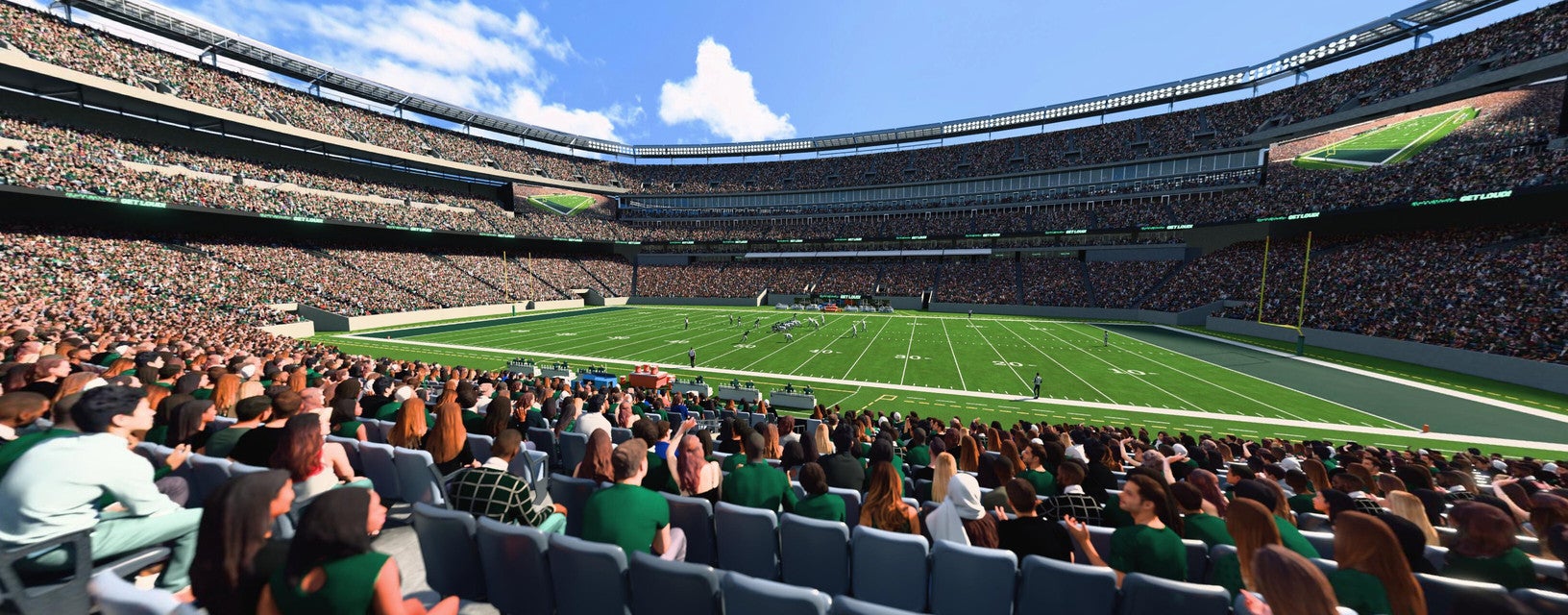 Seat view from Lower Sideline