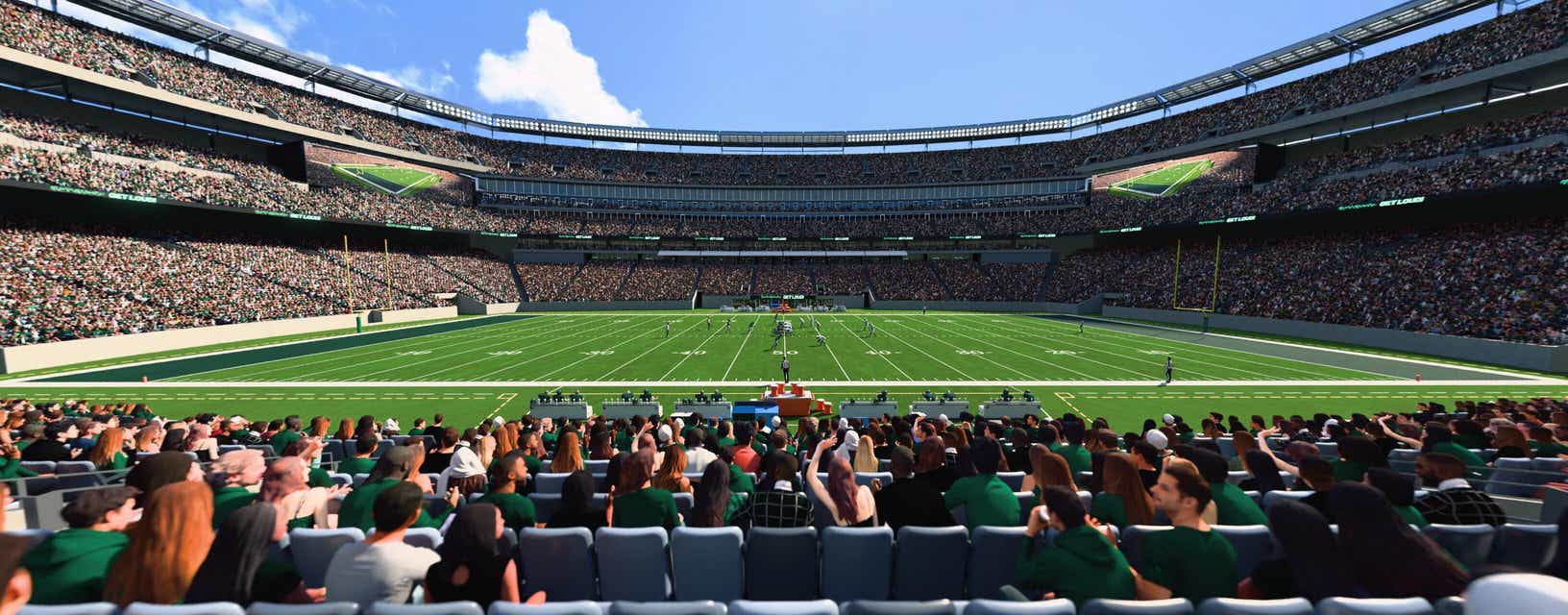 Seat view from Coaches Club