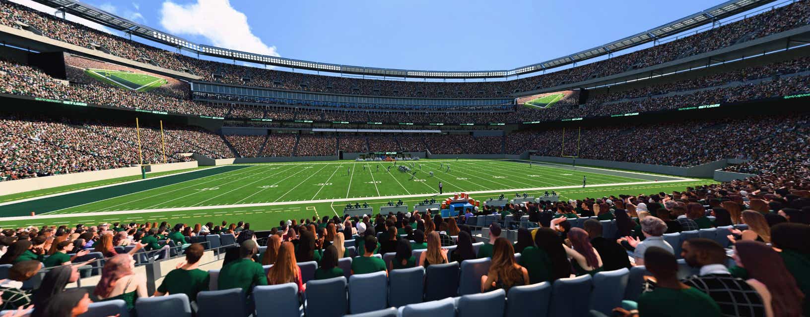 Seat view from Coaches Club