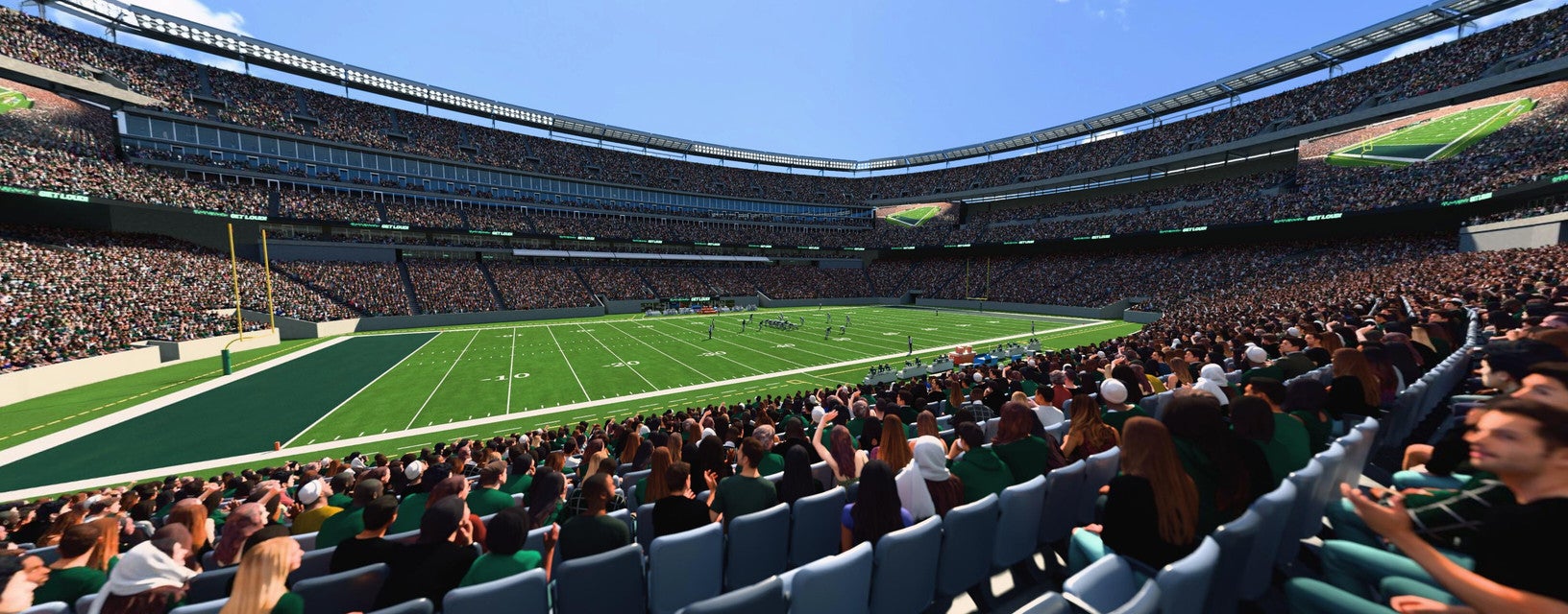 Seat view from Lower Sideline