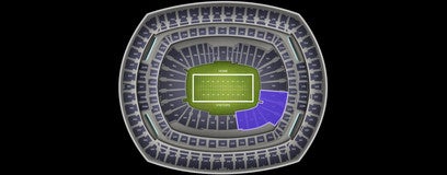 Seat view from Lower Sideline