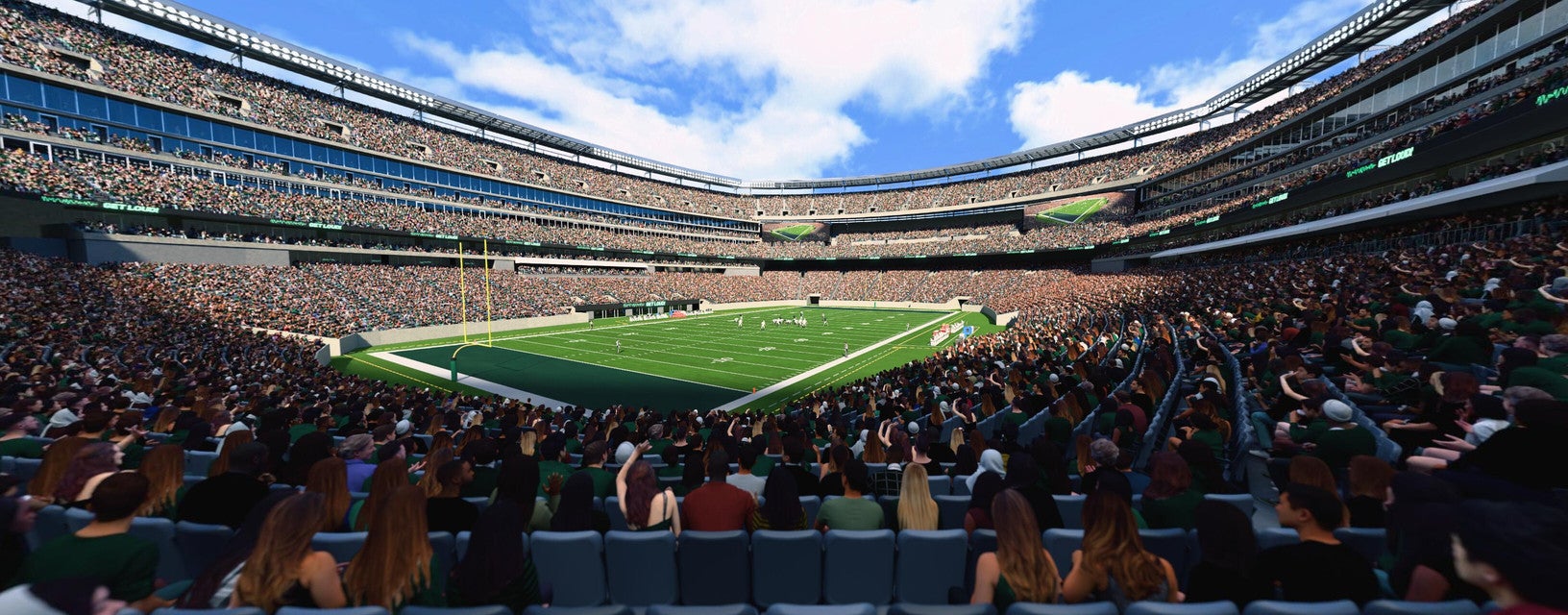 Seat view from Lower End