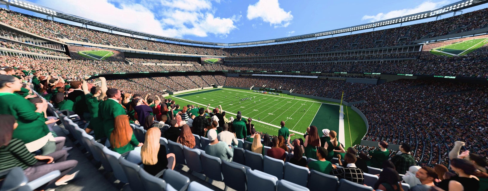 Seat view from Mezzanine