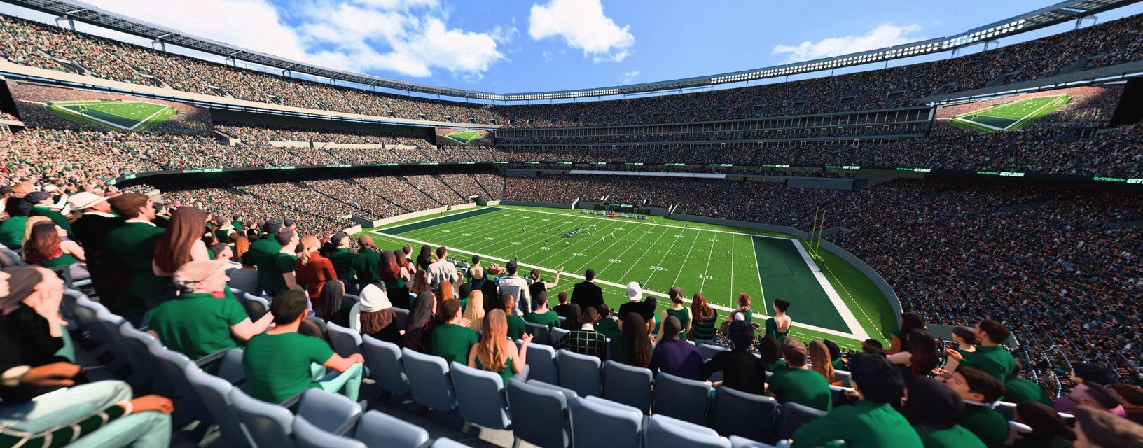 Seat view from Mezzanine