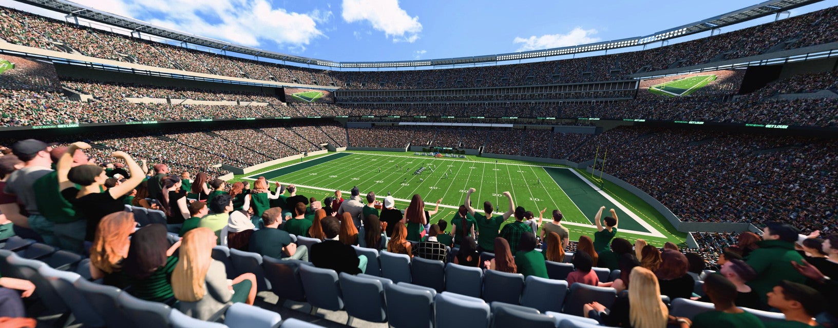 Seat view from Mezzanine