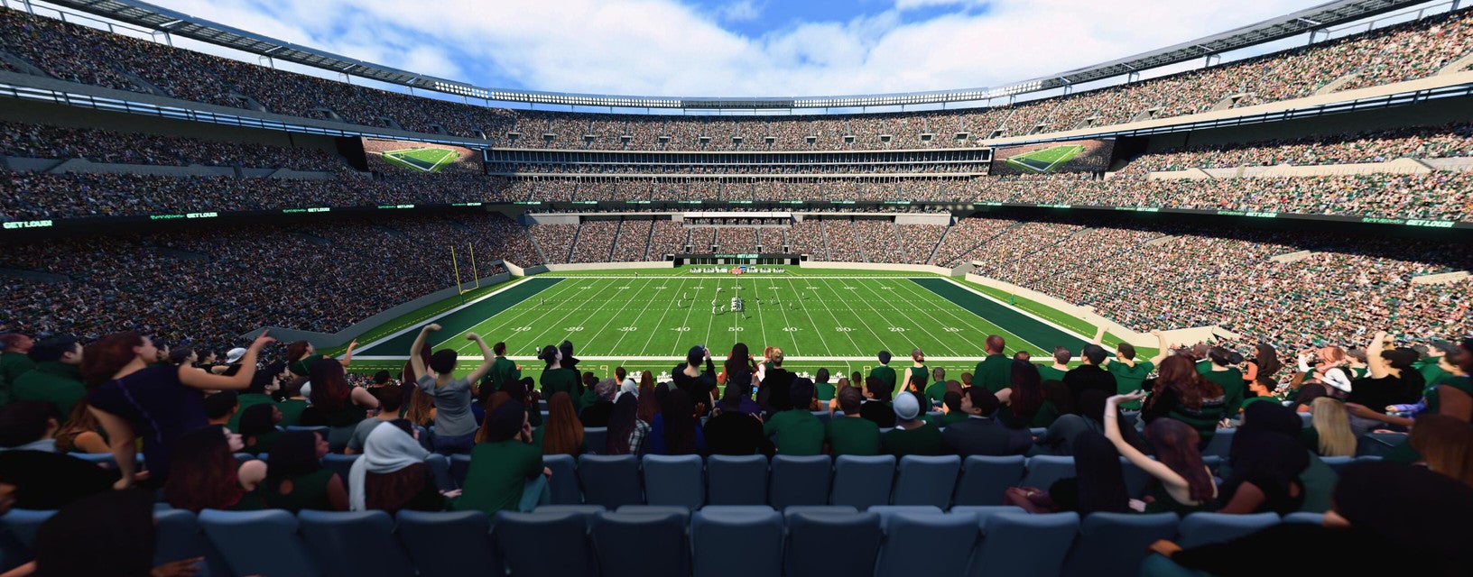 Seat view from Mezzanine