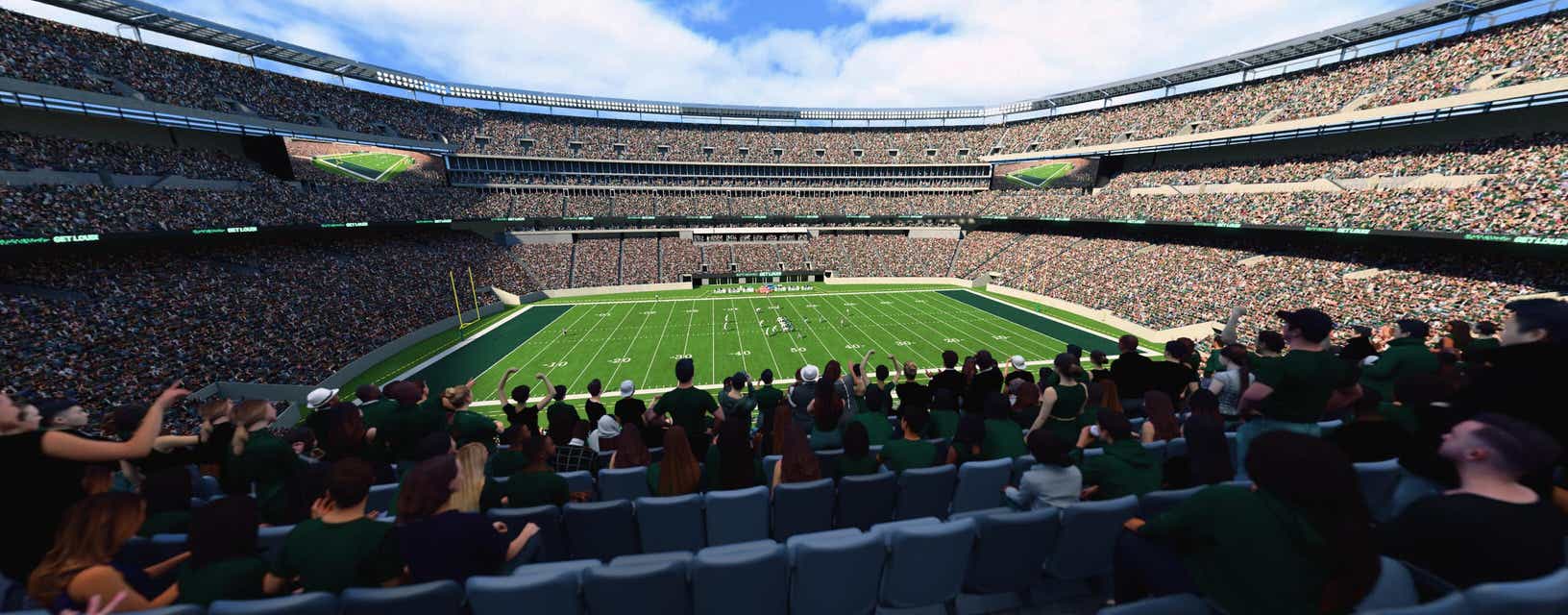 Seat view from Mezzanine