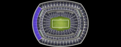Seat view from Upper Endzone