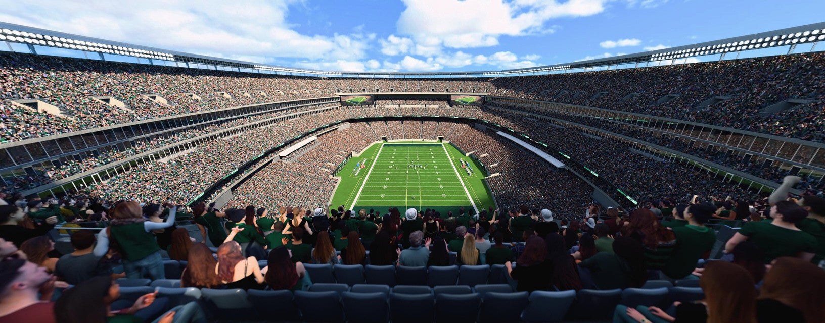 Seat view from Upper Endzone