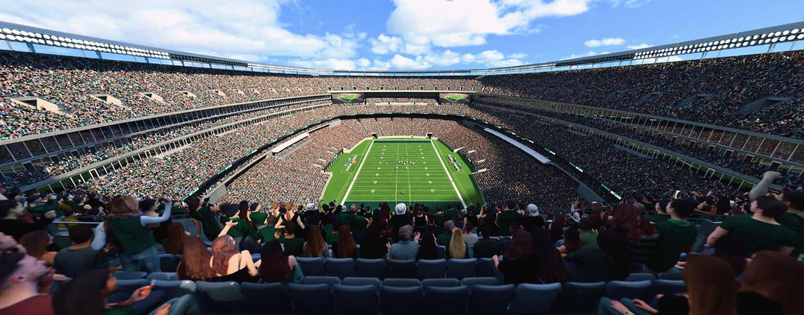 Seat view from Upper Endzone