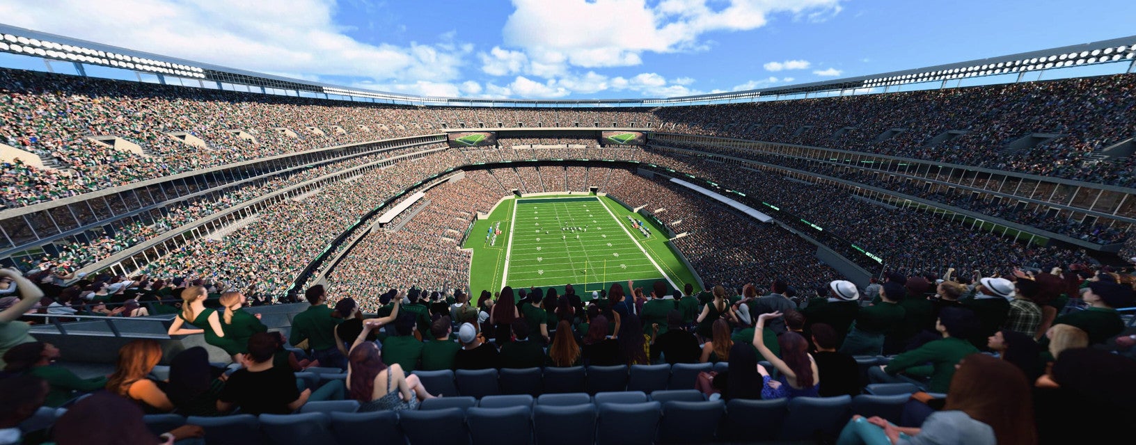 Seat view from Upper Endzone