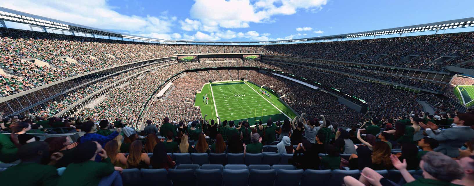Seat view from Upper Endzone