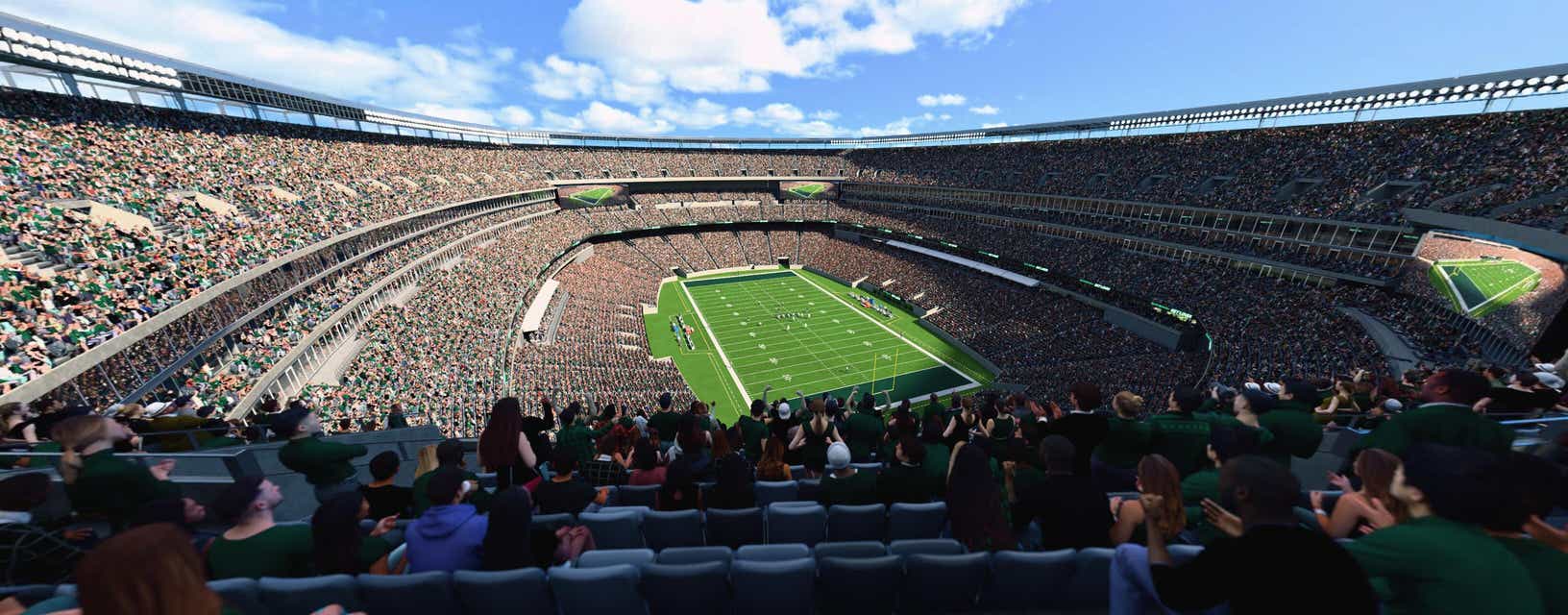 Seat view from Upper Endzone