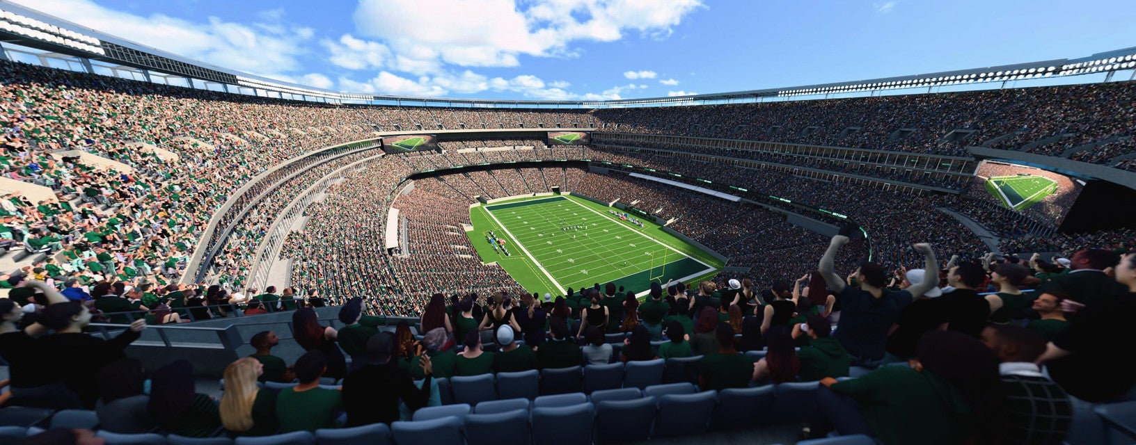 Seat view from Upper Endzone