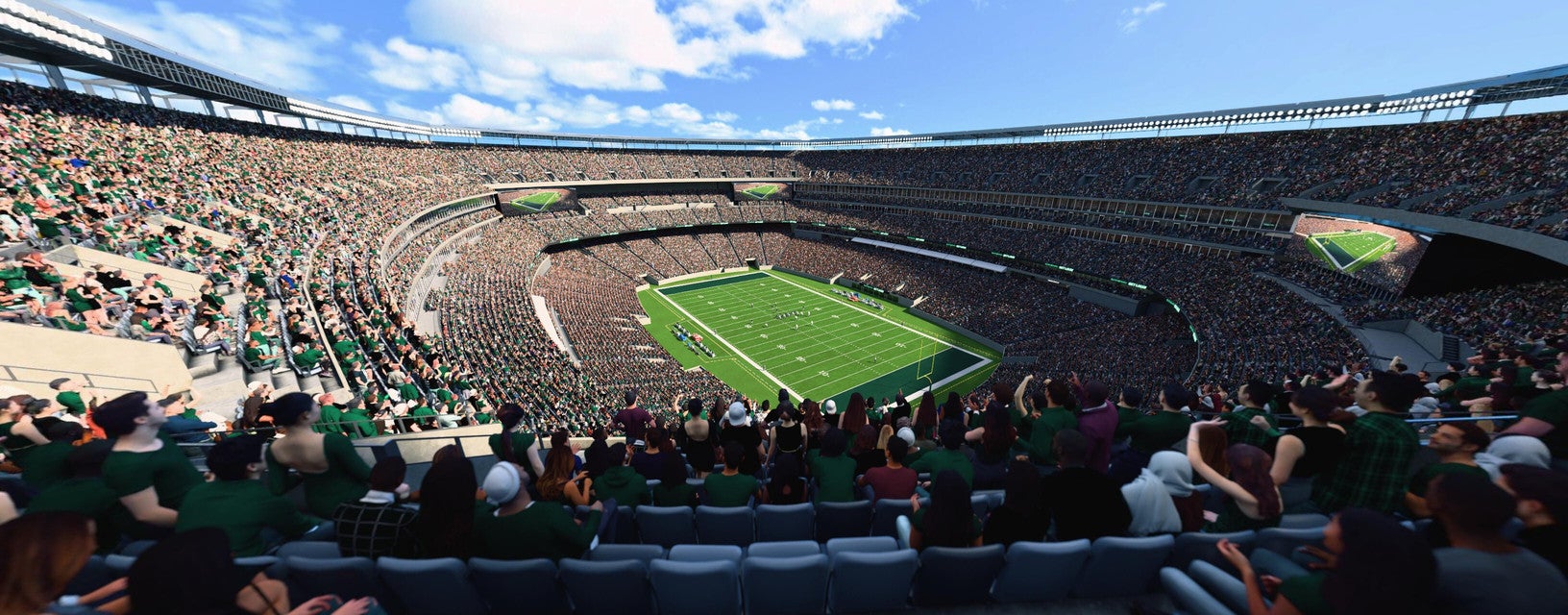Seat view from Upper Endzone